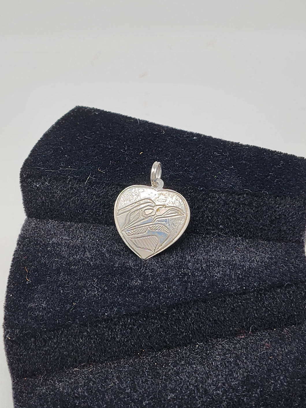 Heart shaped pendant by Ivan Wilson