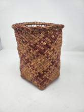 Load image into Gallery viewer, Large basket Red/Natural by Donna Cranmer
