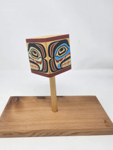 Load image into Gallery viewer, Bentwood box bear rattle by Darren Alfred
