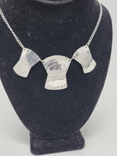 Load image into Gallery viewer, Silver 3pc necklaces by Valerie Lancaster
