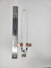 Load image into Gallery viewer, Silver + Copper necklaces by Valerie Lancaster
