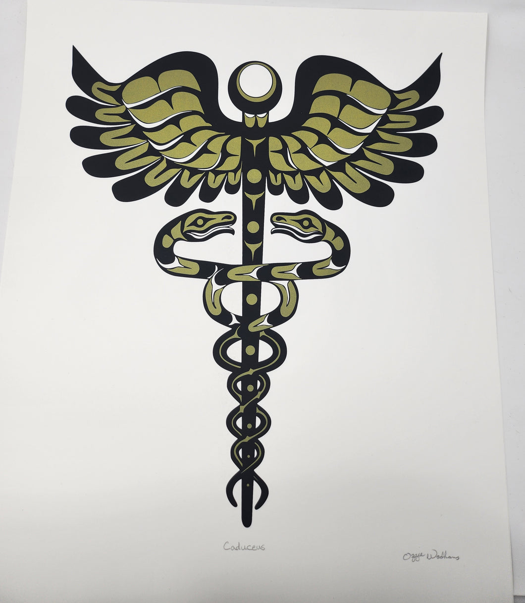 Medical Symbol print by Donald (Ozzie) Wadhams