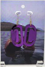 Load image into Gallery viewer, Small Ovoid earrings by Copper Canoe Woman
