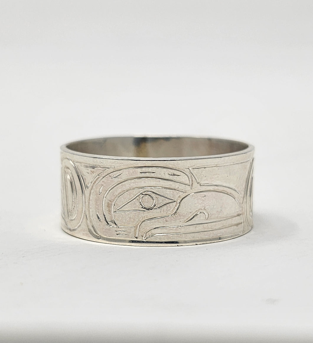 3/8” Raven Ring - Size 12 By Billy Cook