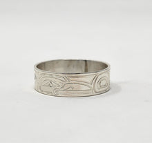 Load image into Gallery viewer, 1/4” Raven Ring - Size 11 By Billy Cook
