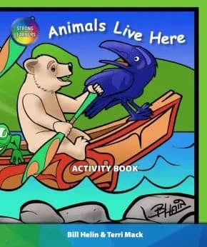 Animals Live Here: Activity Book