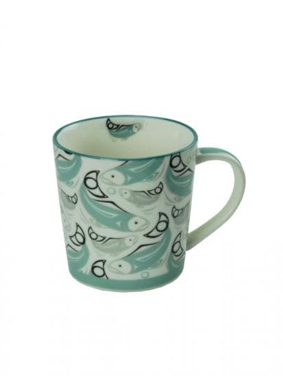 CD Salmon Boxed Ceramic Mug