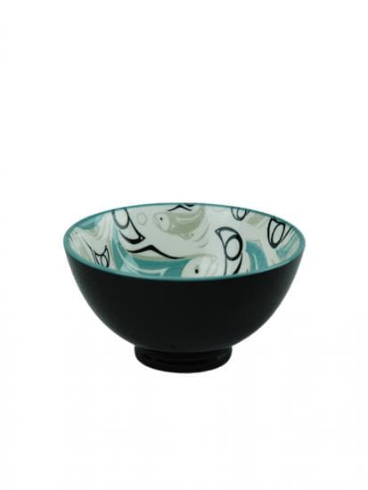 CD Salmon Small Bowl Turquoise