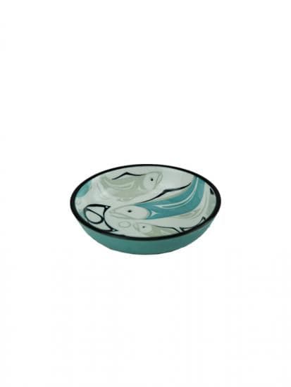 CD Salmon Small Dish Turquoise