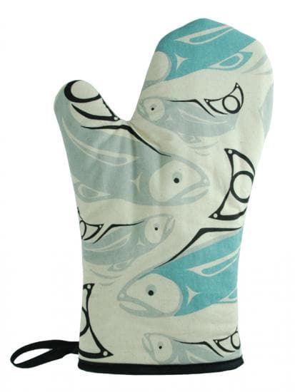 Connie Dickens Salmon Oven Mitt