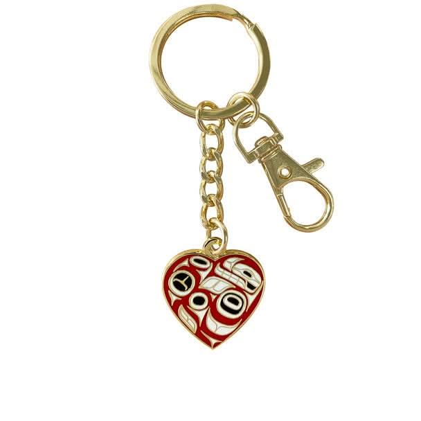 Enamel Keychain - Heart by Ben Houstie