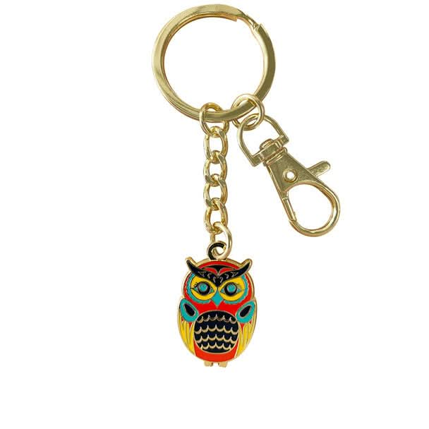 Enamel Keychain - Owl by Simone Diamond