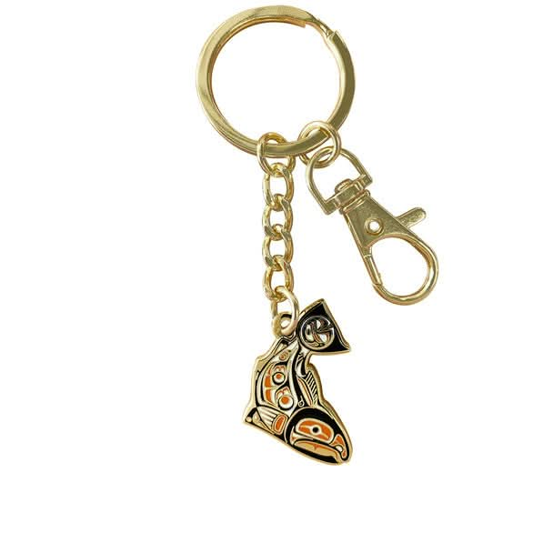 Enamel Keychain - Sockeye Salmon by Paul Windsor