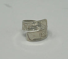 Load image into Gallery viewer, Eagle Wrap Ring 1/4&quot; by Billy Cook
