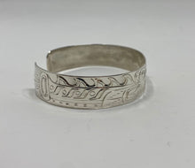 Load image into Gallery viewer, 1/2&quot; Sisiutl bracelet by Billy Cook
