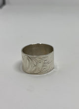 Load image into Gallery viewer, 1/2&quot; Thunderbird ring - size 12 by Billy Cook
