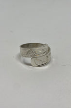 Load image into Gallery viewer, Cormorant Wrap Ring 1/4&quot; by Billy Cook
