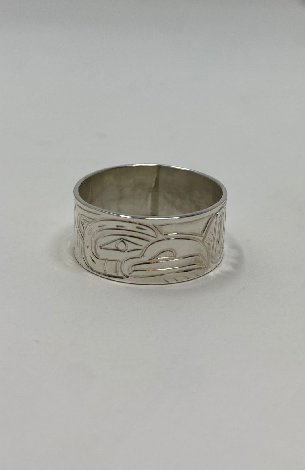 3/8” Raven Ring - Size 11 By Billy Cook