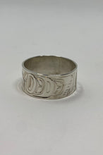 Load image into Gallery viewer, 3/8” Raven Ring - Size 11 By Billy Cook
