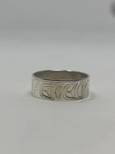 Load image into Gallery viewer, 1/4&quot; Eagle ring - size 8.5 by Billy Cook
