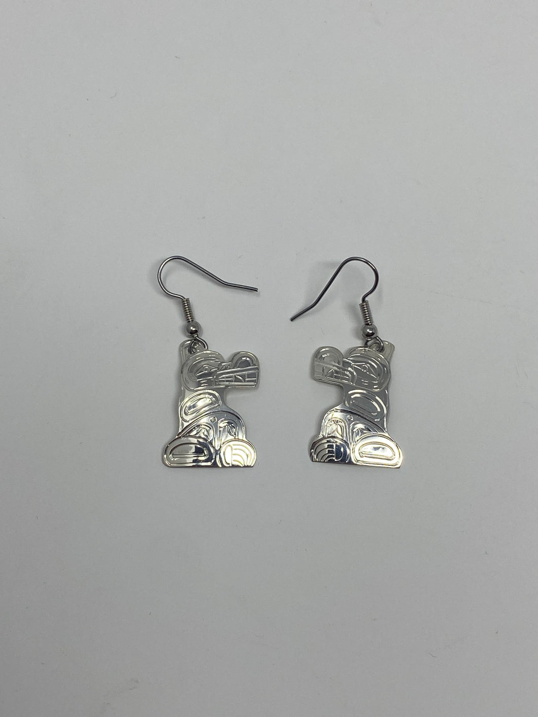 Cut out earrings - Bear by Billy Cook