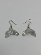 Load image into Gallery viewer, Cut out earrings - Killer whale by Billy Cook
