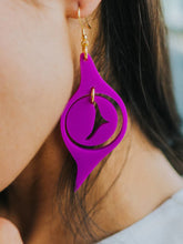 Load image into Gallery viewer, Octopus eye earrings by Copper Canoe Woman
