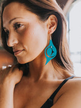 Load image into Gallery viewer, Octopus eye earrings by Copper Canoe Woman
