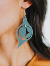 Load image into Gallery viewer, Octopus eye earrings by Copper Canoe Woman
