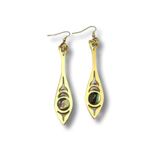 Load image into Gallery viewer, Paddle Song earrings by Copper Canoe Woman
