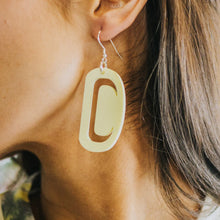 Load image into Gallery viewer, Small Ovoid earrings by Copper Canoe Woman
