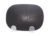 Corrine Hunt Hostess Plate Charcoal